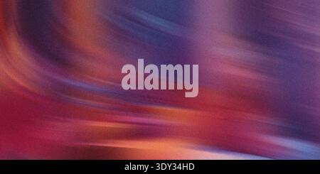 Abstract swirls of vibrant purple, pink, and orange hues blend together in a textured, dreamlike pattern, evoking a sense of movement and cosmic energ Stock Photo