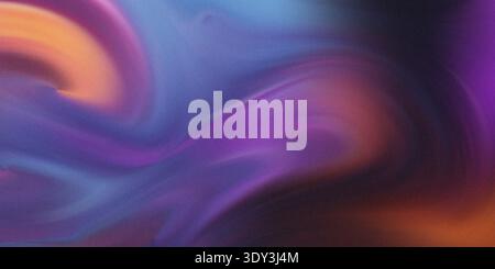 Multicolored Abstract Spiral in Motion Stock Photo