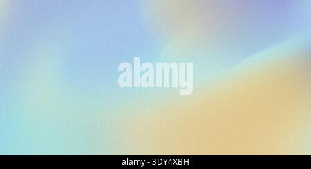 a smooth gradient of blue and orange hues creating an abstract visual experience Stock Photo