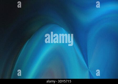 Abstract image of blue and white light creating a soft and ethereal glowing effect with blurred edges Stock Photo