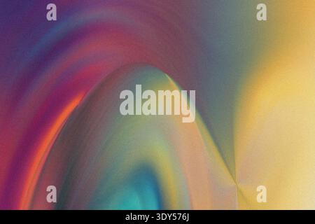 Abstract colorful background with blended hues of purple yellow and pink creating a smooth gradient effect Stock Photo