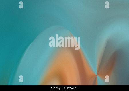 Abstract blurred background featuring shades of blue green and brown creating a soft dreamy effect Stock Photo