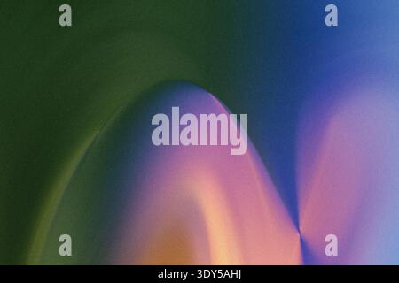 Abstract background with blurred shapes of blue green and purple creating a soft and dreamy atmosphere Stock Photo