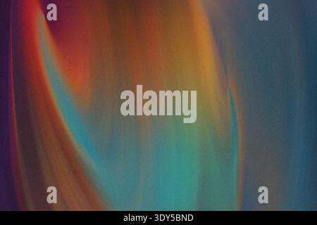 Abstract painting with vibrant colors blending seamlessly creating a dynamic and fluid composition art piece Stock Photo
