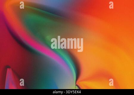 Abstract vibrant colors blending seamlessly creating a dynamic and eye catching visual representation art Stock Photo