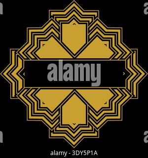 luxury mandala background with arabesque pattern arabic islamic east style for Wedding card, book cover Stock Vector