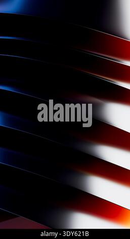 Abstract wavy lines creating modern background pattern Stock Photo