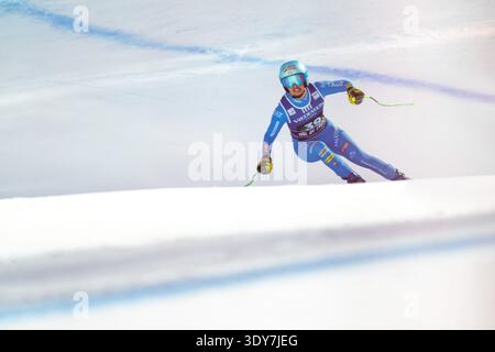 Val di Fassa, Italy, 6 March 2026. Nicol Delago (Italy) competing in ...