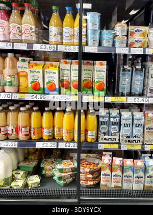 supermarket, fruit aisle, fresh produce, grocery store, food retail, supermarket fruit Stock Photo