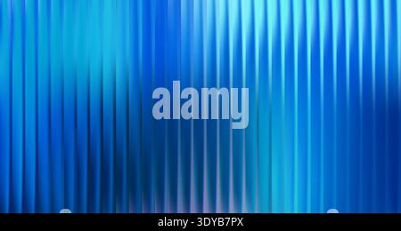 Vector Blurred holographic gradient background. Ribbed glass texture. Stock Vector