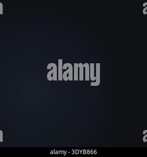 Deep Charcoal Blue Matte Gradient Wallpaper Stock Vector