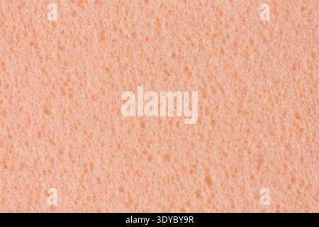 Gentle pink foam (EVA) texture with porosity. Stock Photo