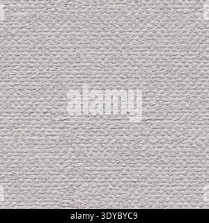 Linen canvas texture in light grey color as part of your stylish design. Seamless pattern background. Stock Photo