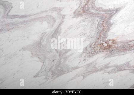 Onda Bianca marble background in gentle light color. Stock Photo