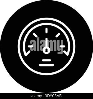 Barometer Vector Icon Design Illustration Stock Vector