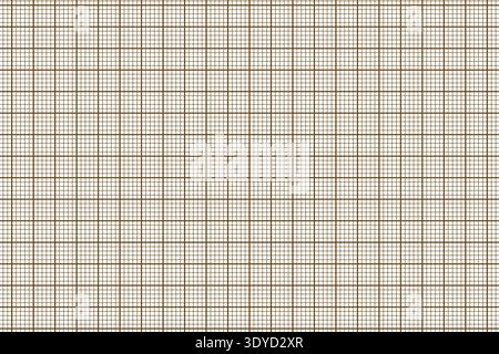 Millimeter grid paper. Lined sheet of abstract squared background with color graph. Geometric pattern for school, wallpaper, textures, notebook Stock Vector