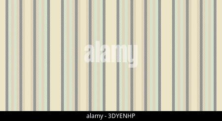 Form fabric lines background, comfort stripe vertical textile. Saisley pattern seamless texture vector in light and blue colors palette. Stock Vector