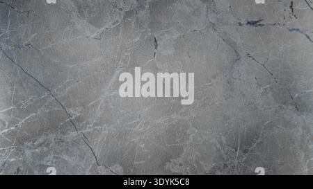 Grey blue marble texture as background. Stone backdrop with copy space Stock Photo