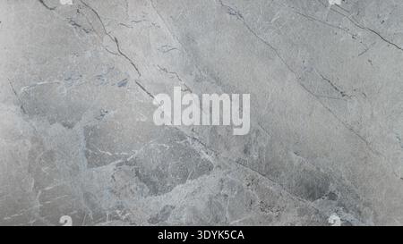 Light grey blue marble texture as background. Stone backdrop with copy space Stock Photo