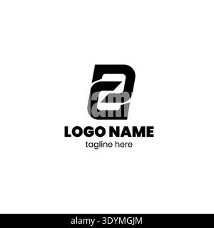 Outstanding professional elegant trendy awesome artistic GP PG GD DG initial based Alphabet icon logo. Stock Vector
