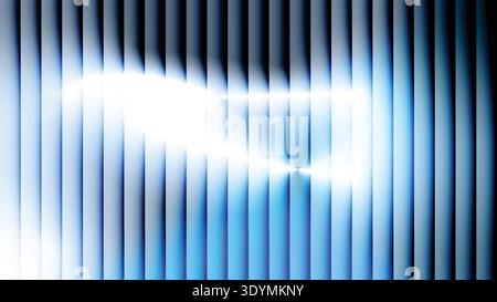 Glowing Neon Vertical Stripes with Central Light Diffusion Pattern -Background abstract lighting neon glow Stock Vector