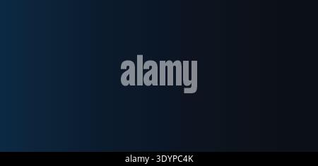 Deep Midnight Navy Smooth Dark Gradient Abstract Background Wallpaper Stock Vector