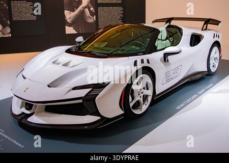 Ferrari SF90 XX Stradale at Enzo Ferrari Museum in Modena, Italy