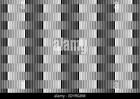 Vertical black and white stripes pattern. Parallel straight lines background with gradation effect. Wallpaper with gradient print. Abstract digital design. Vector graphic illustration. Stock Vector