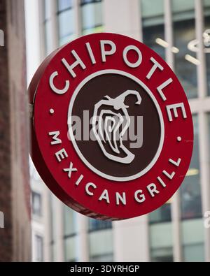Chipotle Sign Stock Photo