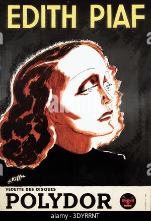 Peinture sur toile Edith Piaf d'Antoine Liesens - Popart Gallery