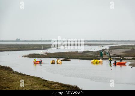 Blakeney Sailing Club Stock Photo
