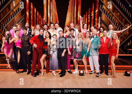 The remaining dance couples after the first dance show of season 19 of the RTL dance show Lets Dance at the Coloneum. Cologne, 06.03.2026 Stock Photo