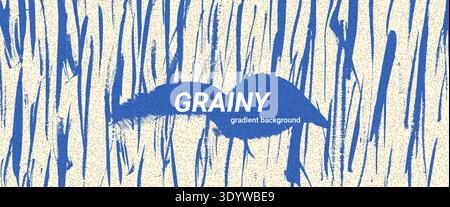 Blue scratches pattern, paint splashes, random vertical scribbles grain background. Urban street wall with blue dynamic lines graffiti or pen stripes. Stock Vector