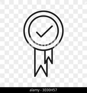 Sophisticated quality awards. Professional verified Vectors. Achievement checkmarks badges. Incredible guarantee ribbons. Stock Vector