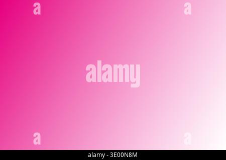 Professional magenta gradient. Beautiful pink background. Left side darkening. Right side illumination Vector. Stock Vector