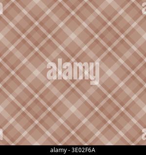 Plaid seamless pattern. Check line. Repeating tartan checks design. Repeated scotch stripe flannel. Scotland diagonal prints. Gingham twill lattice Stock Vector