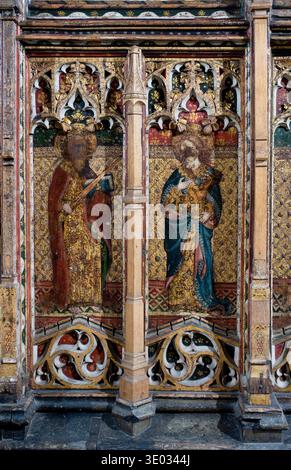 Jeremiah Rood The rood screen and detail at St Edmund King & Martyr, Southwold ...