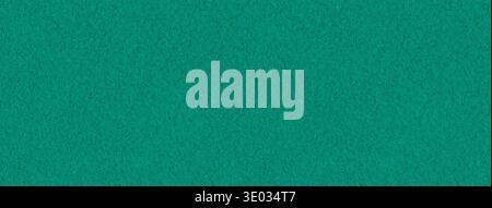 Green felt background texture. Seamless turquoise matte textile material. Stock Photo