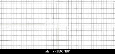 Seamless drawn square grid pattern. Doodled checkered background. Repeated sketched thin checker paper texture. Straight line planer page wallpaper. Vector pencil drawn journal sheet notebook template Stock Vector