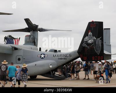Osprey Rear Ramp Interior of a Marine Corps V-22 Osprey at Flushing Meadow Park in ...