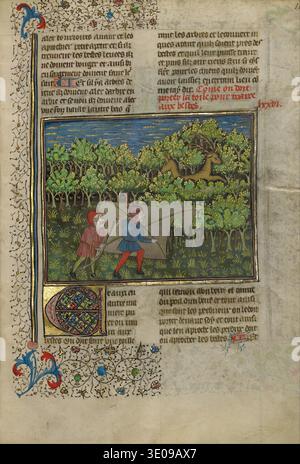 Hunting Renaissance Scene Renaissance art, Hunting, Deer Hunters riding horses, The Triumph of ...
