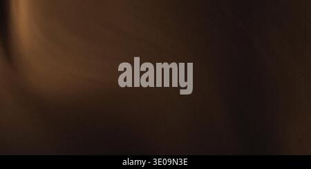 A close-up view of a brown leather surface showing a mix of smooth and rough textures with subtle sheen and natural grain patterns Stock Photo