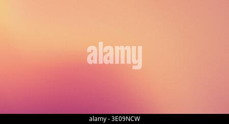 A colorful gradient background with pink and orange hues, transitioning smoothly from dark pink to light orange, with a textured surface Stock Photo
