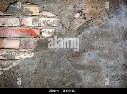 Rustic Grunge Concrete Wall Texture Pattern as Urban Background Stock Photo