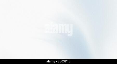 A gentle blue shadow on a white textured surface with subtle gradient effect and smooth curves Stock Photo