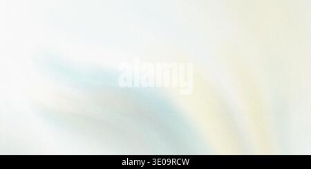 This image features a soft pastel colored abstract background with gentle curves and soothing hues of blue, yellow, and white, creating a calming atmo Stock Photo