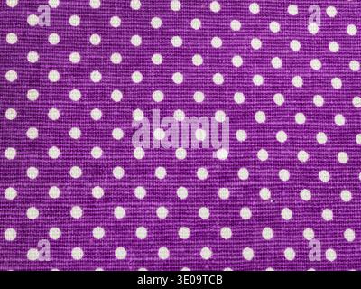 Abstract texture of synthetic leather, polka dots background. Stock Photo