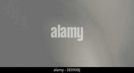 Gray background with a rounded light gray shadow effect, gradient texture, smooth transition Stock Photo