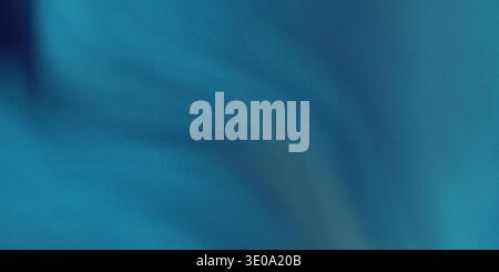 A close-up image of a vibrant blue fabric with smooth folds and creases, showcasing its texture and pattern, with a rich and saturated color tone Stock Photo