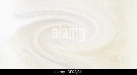 A serene and delicate spiral pattern featuring gentle white swirls on a clean white textured background, creating a soothing visual experience Stock Photo